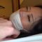Pregnant Pregnant Japanese girl with surgical mask
