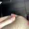 349 Slut urinates, masturbates and lactates in the nude
