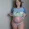 7121 Lanna Amidala – 36 Week Pregnant Trying on Clothes