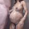 Pregnant 9 Months Soapy Shower Bump Rub With Orgasm End